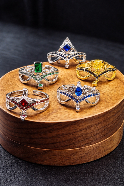 Premium Harry Potter House Adjustable Rings